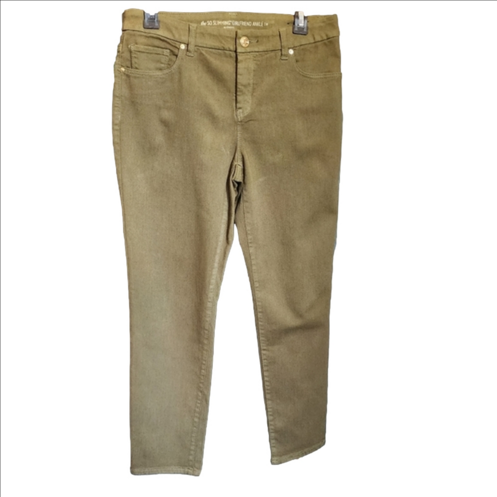 CHICO'S SO SLIMMING ANKLE BOYFRIEND JEANS